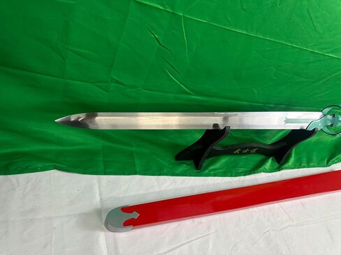 41" Stainless Steel Sword with Free Sheath for Sword Art Online SAO Kirito Sword Asuna's Lambent Light Sword Anime Cosplay Props,Stainless Steel -Dark (SAO Set of 2) in Saudi Arabia