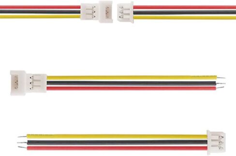 10Pairs 26AWG JST PH2.0 Plug Connector Cable 2/3/4 Pin Female Male 200mm JST Connector Wire for Battery JJRC H36 H67 Blade Inductrix E010 E013 in Kuwait