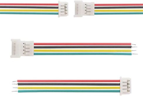 10Pairs 26AWG JST PH2.0 Plug Connector Cable 2/3/4 Pin Female Male 200mm JST Connector Wire for Battery JJRC H36 H67 Blade Inductrix E010 E013 in Kuwait