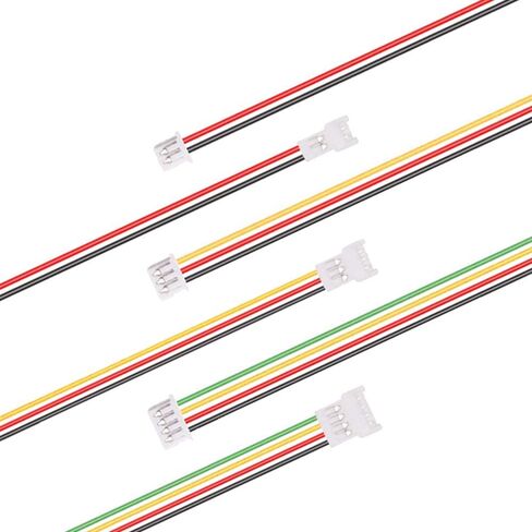 10Pairs 26AWG JST PH2.0 Plug Connector Cable 2/3/4 Pin Female Male 200mm JST Connector Wire for Battery JJRC H36 H67 Blade Inductrix E010 E013 in Kuwait