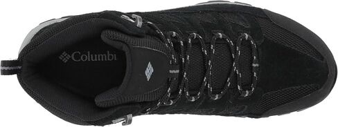 Columbia Women's Crestwood Mid Waterproof Hiking Boot, Black Grey, 11 in Saudi Arabia