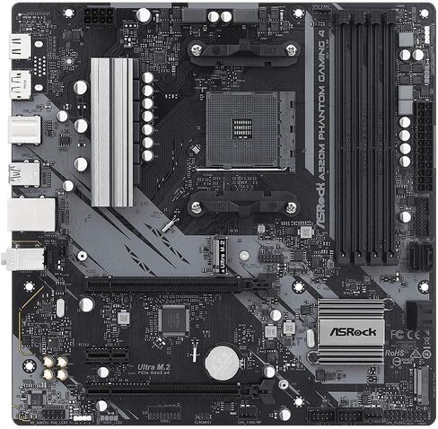 ASRock A520M Phantom Gaming 4 AM4 AMD A520 SATA 6Gb/s Micro ATX AMD Motherboard in Saudi Arabia