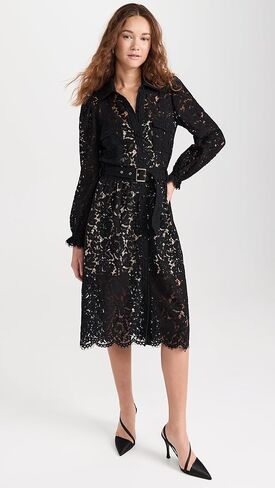 فستان سيسيليا دانتيل للنساء من Generation Love in Kuwait