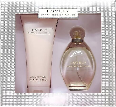 سارة جيسيكا باركر لافلي 3.4oz EDP Spray، 6.7oz Body Lotion للنساء 2 قطعة هدية in Kuwait
