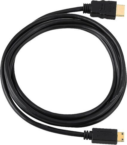 2 Pack, Gold Plated HDMI to HDMI Mini Cable, 3 Feet, CNE457500 in Saudi Arabia
