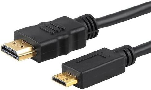 2 Pack, Gold Plated HDMI to HDMI Mini Cable, 3 Feet, CNE457500 in Saudi Arabia