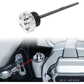 Motorcycle Precision Dipstick Fits for 2017-2021 Harley Milwaukee-Eight Electra Glides Road Glides Street Glides in Kuwait