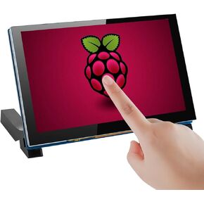 5 Inch Touchscreen IPS MIPI DSI Display Compatible with Raspberry Pi 5/4/3, 800x480 Pixel Capacitive Screen Driver-Free Interface