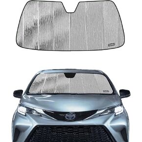 Car Windshield Sun Shade for 2021-2023 Toyota Sienna,Without Heads up Display, Car Window Shades- AstraGuard