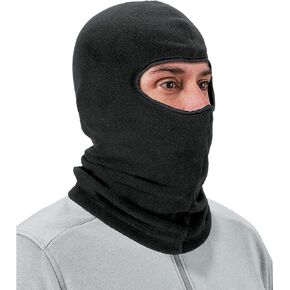 Ergodyne Standard Recycled Balaclava Face Mask, Black
