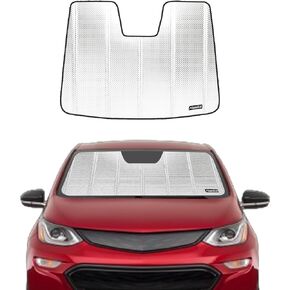 Windshield Sun Shade for 2017-2021 Chevrolet Bolt EV Front Window Sunshade. Reflective Rigid Material