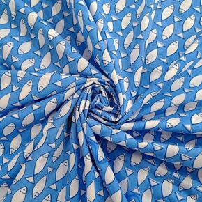 3 Yard Hand Block Printed Fabric 100% Cotton Fabric for Sewing Crafting Dressmaking Running Natural Dye Sanganeri Indian Floral Print Fabric by The Yard Width 44 Inches (Pattern 3)