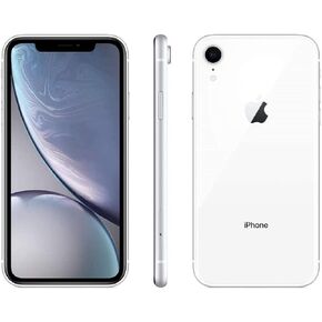 Apple iPhone XR, 64GB, White - Fully Unlocked (Renewed) in Kuwait