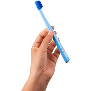 Curaprox CS 5460 Ultra-Soft Toothbrush for Adults with Ultra-Fine Filaments and Compact, Slightly Angled Toothbrush Head for Improved Tooth and Gum Health
