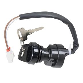 WFLNHB Ignition Key Switch Replacement for Kawasaki Bayou 250 KLF250A 27005-0002 2004 2005 2006 2007 2008 2009 2010 2011