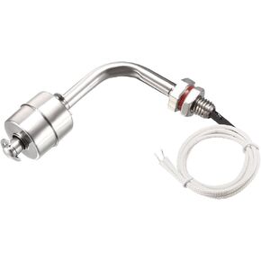 uxcell Stainless Steel Float Switch for Water Pump Tank swim pool garden pond Liquid Water Level Sensor M11 3.07" Length