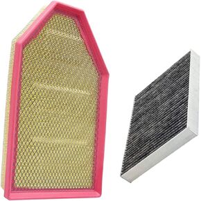 FUN-DRIVING Replacement Engine Cabin Air Filter for 300 (2023-2011),CHALLENGER (2023-2011),CHARGER (2023-2011) 04861746AB,CF11668,CA11257,4861746AA,68172459AA