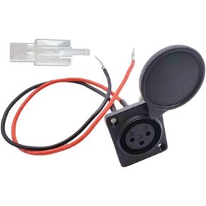 XLR Charging Port Socket for Razor Electric Dirt Bike MX500 650 Izip Schwinn E Scooter w EVO 500 800