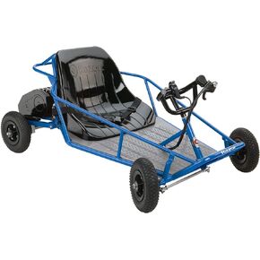 Razor Vintage Single Rider Electric Compact Steel Frame Kart Dune Buggy for Ages 8 and Up with 120 Pound Maximum Weight Capacity, Blue