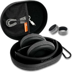 Travel Case for Beats Studio/Solo/Anker/Hesh 3 Headphones, Hard Carrying Case for Beats Studio Solo 2&3 Wireless Skullcandy Hesh 3/Crusher Over-Ear Headsets (Grey)