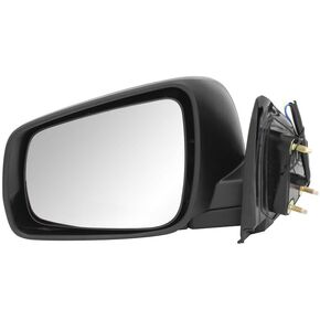 For Mitsubishi Lancer,Evolution 2008 2009 2010 2011 2012 2013 2014 Power Textured Black Side Door View Mirror Driver Left