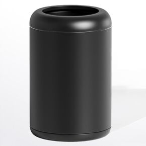 10 L/2.6Gallon,Brass Stainless Steel Trash can,Open Top Wastebasket Bin, Brass Garbage Can for Bathroom,Living Room,Office,Kitchen,Bedroom,Hotel (Gold)