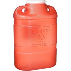BD Sharps Collector 8.2 qt Large, Red