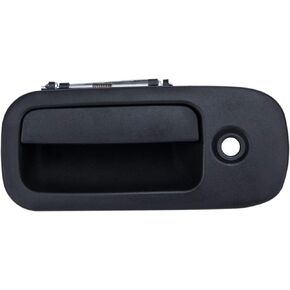 DEAL AUTO ELECTRIC PARTS New 1pc Front Driver Left Side Textured Black Exterior Door Handle w/Key Hole Compatible With 96-09 Express/Savana 1500/2500/3500/4500 Van