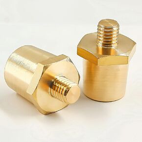 1 Pair Brass Battery Side Terminal Charging Post, Terminal Charging Post for 8mm Battery Cable Terminals