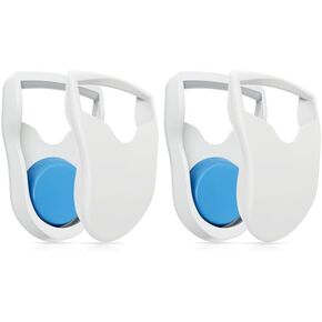 زوجان من مشابك أغطية الرأس، مشابك أغطية الرأس المغناطيسية المتوافقة مع AirFit/AirTouch F20، F30، N20، مشابك أغطية الرأس سريعة الفصل