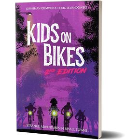 Renegade Game Studio: Kids on Bikes Core Rulebook 2nd Edition - RPG Softcover Book, Live & Let Ride, Tabletop Roleplaying Game, Aged 13+, 2-6 Players