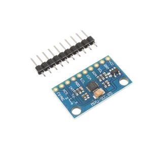NOYITO MPU9250 6500 9-Axis 9 DOF 16 Bit Gyroscope Acceleration Magnetic Sensor 9-Axis Attitude Gyro Accelerator Magnetometer Sensor Module IIC SPI