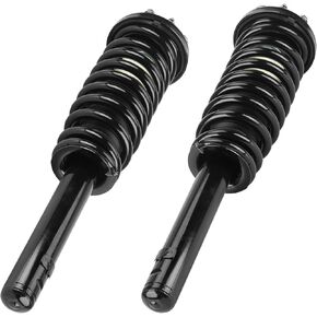 Front Complete Coil Spring Strut Shock Absorber Fit for Honda for Accord 2003-2007, Pair of Hydraulic Strut Shock Absorber Replace for 172123L, 172123R