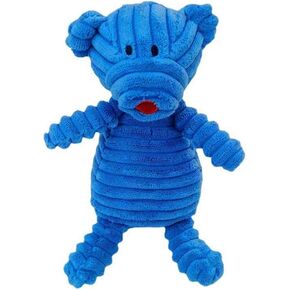 MEETCARE Plush Dog Toys for Small Medium Dogs, Interactive Toys with Squeaky Sound, Soft and Comfortable, Perfect for Pet Training and Playing (Pig)