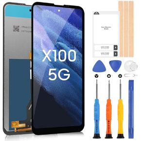 for Nokia X100 5G LCD Display Screen Replacement for Nokia X100 5G TA-1399 6.67 inch Touch Screen Digitizer Glass Full Assembly with Repair Tools