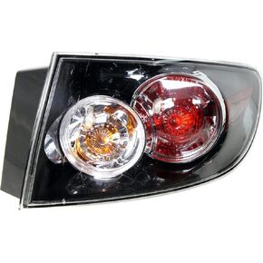 For 2007 2008 2009 Mazda 3 Rear Tail Light Driver Side MA2800136 For Sedan; Std Type; outer| BR5H-51-160C