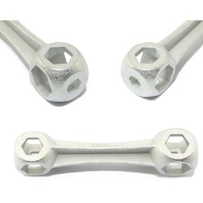 Bicycle Mountain Bike Repair Tools External Hexagon Head Wrench Repair Tool 6-15mm Heavy Duty Reinforced Metal Bicycle Spanner