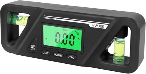 EMVANV 3 in 1 Digital LCD Protractor, Electronic Inclinometer with Magnetic Base Woodworking Level Box Angle Measuring Device Inclinometer in Saudi Arabia