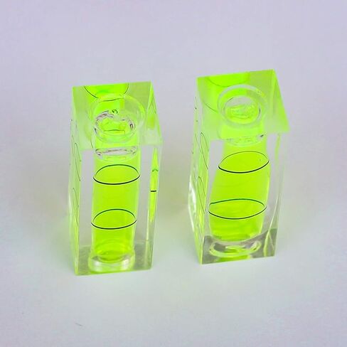 BETHEL 5PCS Mini Level-Mini Bubble Spirit Level Small Square Quality Measuring Instruments Small Levels Layout Tools for Picture Hanging(15×15×40MM) in Kuwait