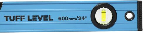 OX Tools OX-P503418 72-inch TUFF Level with Shock Resistant End Caps – Single Solid Piece Box Level Body to Keep Mud Out & Reinforced Vials 6 foot level Contractor Grade |Aluminum Box Level in Kuwait
