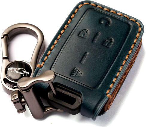 Car Key Fob Cover, Soft Full Protection Key Case Shell Compatible with Chevrolet Silverado Colorado GMC Canyon Sierra Smart Key 3 4 5 Buttons Protector (A-Black) in Saudi Arabia