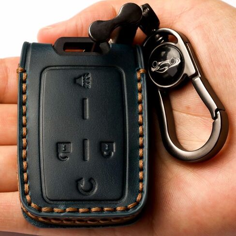 Car Key Fob Cover, Soft Full Protection Key Case Shell Compatible with Chevrolet Silverado Colorado GMC Canyon Sierra Smart Key 3 4 5 Buttons Protector (A-Black) in Saudi Arabia