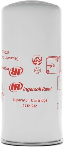 عنصر فاصل دوار من Ingersoll-Rand 24121212 OEM (70 CFM) للضاغط الدوار UP6 5-15 وR4-11، أبيض in Saudi Arabia