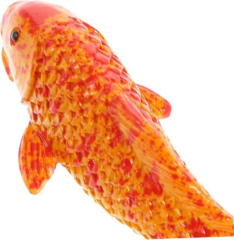 Beaupretty 5Pcs Mini Ornament Artificial Small Fish Five Colors Animal Goldfish Household Fish Tank Decor Fish Tank koi carp Ceramics Fairy Garden Decorate Fake Fish Small Aquarium in Saudi Arabia