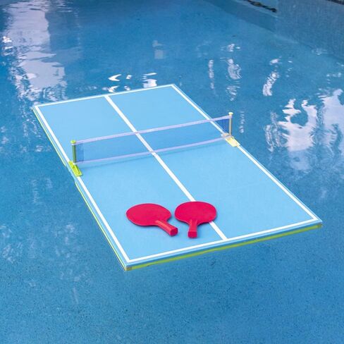 Pool Tennis Set Game for Two (2) with Floating Pool Table. The Ultimate Floating Pool Table for Hours of Fun and Entertainment. in Saudi Arabia