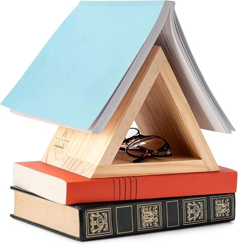 حامل صفحة كتاب المثلث | المثلث المرجعية | مسند قراءة خشبي | حامل كتاب مثلث | اكسسوارات الكتب | حامل كتب للقراءة | خادم القراءة | هدايا محبي الكتب | حارس الكتب من خشب الصنوبر in Saudi Arabia
