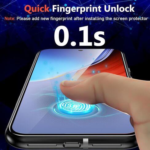 [2+2 Pack] for Google Pixel 8A Privacy Screen Protector and Camera Lens Protector, Anti-Spy, Fingerprint Unlock, Easy Installation, Pixel 8A Screen Protector Tempered Glass in Kuwait