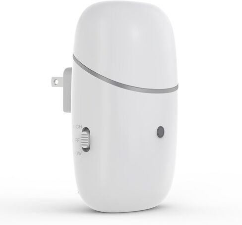 Waterless Essential Oil Diffuser - 10ml Plug in Diffuser for Bedroom, Bathroom, Living Room,Reading Room, Yoga Room, Small Office, and Anywhere in Your Home,Suitable for Small and Medium-Sized Rooms in Saudi Arabia