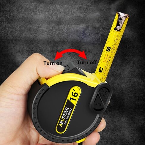 مجموعة شريط قياس، 6 أشرطة قياس (10 بوصات و16 بوصة و25 بوصة)، شريط قياس سهل القراءة قابل للسحب بكسور 1/8، شريط قياس in Kuwait