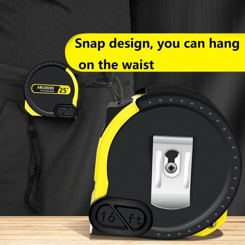 مجموعة شريط قياس، 6 أشرطة قياس (10 بوصات و16 بوصة و25 بوصة)، شريط قياس سهل القراءة قابل للسحب بكسور 1/8، شريط قياس in Kuwait